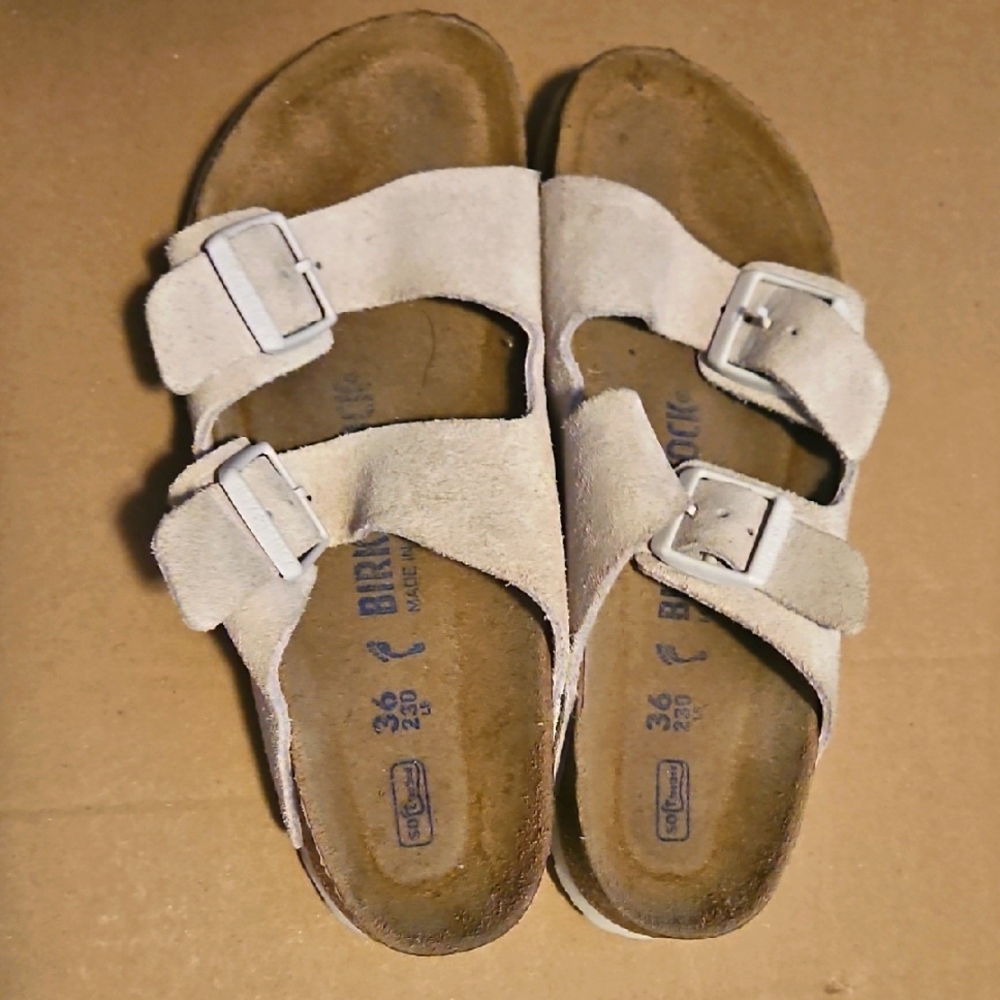 Birkenstock Women's Beige Sandals Sz 36